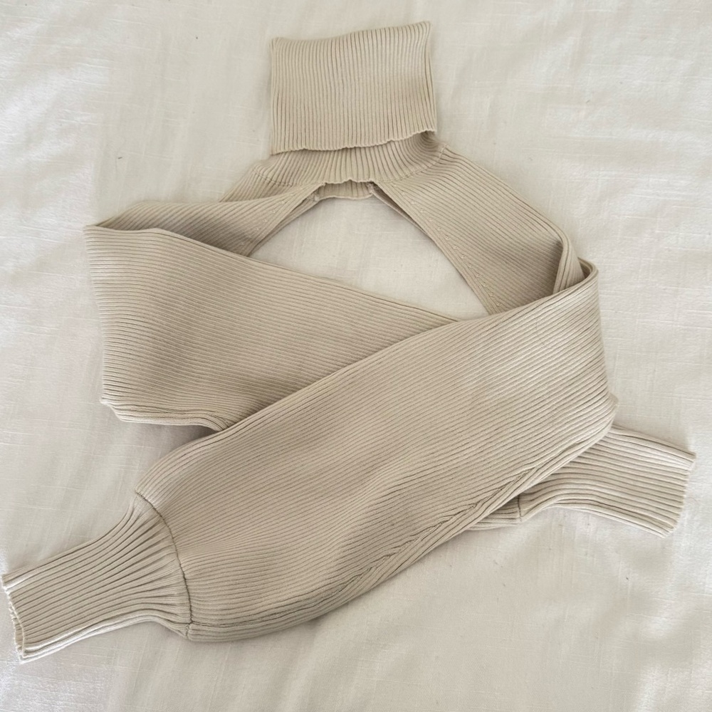 H&M Turtleneck Bolero Top